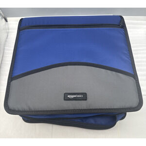 Durable 3 Ring Zipper Binder for School, O-Ring Closure - Large Capacity, *read